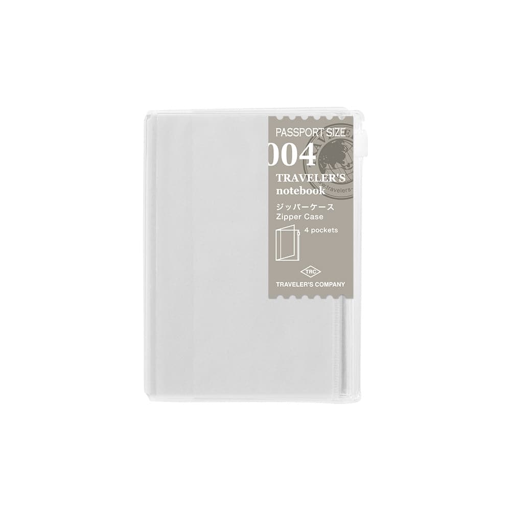 TRAVELER'S Passport Notebook -- Refill 004 : Zipper Pocket - The Journal Shop