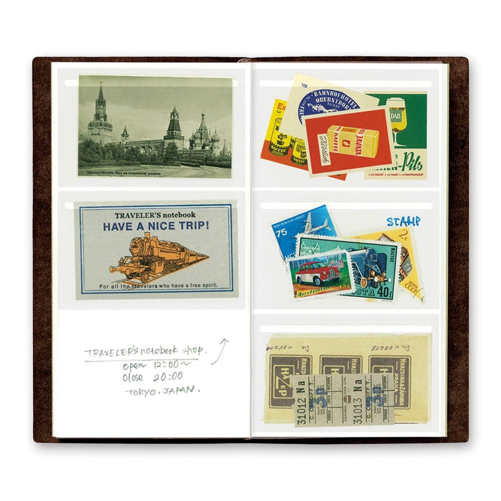 TRAVELER'S Notebook -- Refill #023 Film Pocket Stickers - The Journal Shop