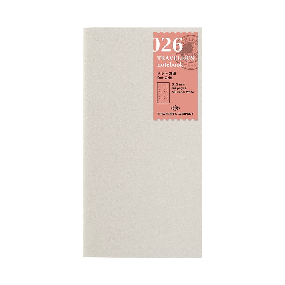 TRAVELER'S Notebook Refill 026 - Dot Grid - The Journal Shop