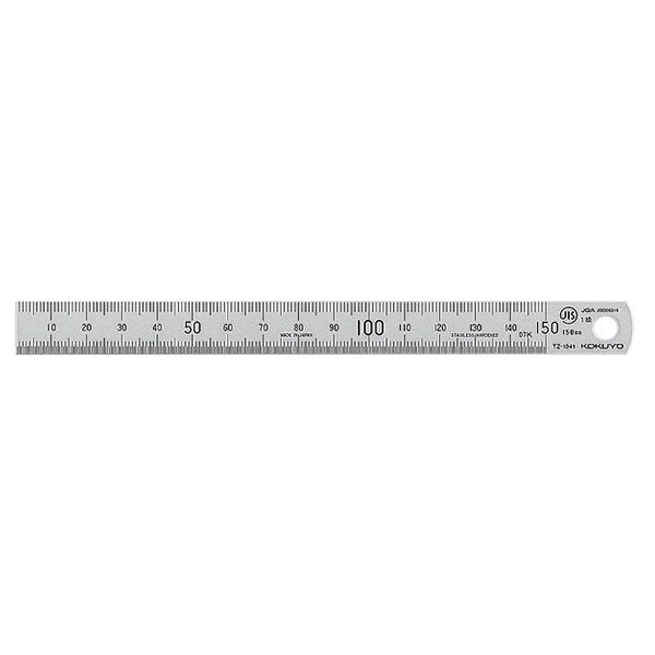 Kokuyo Stainless Steel Ruler - 15cm - The Journal Shop