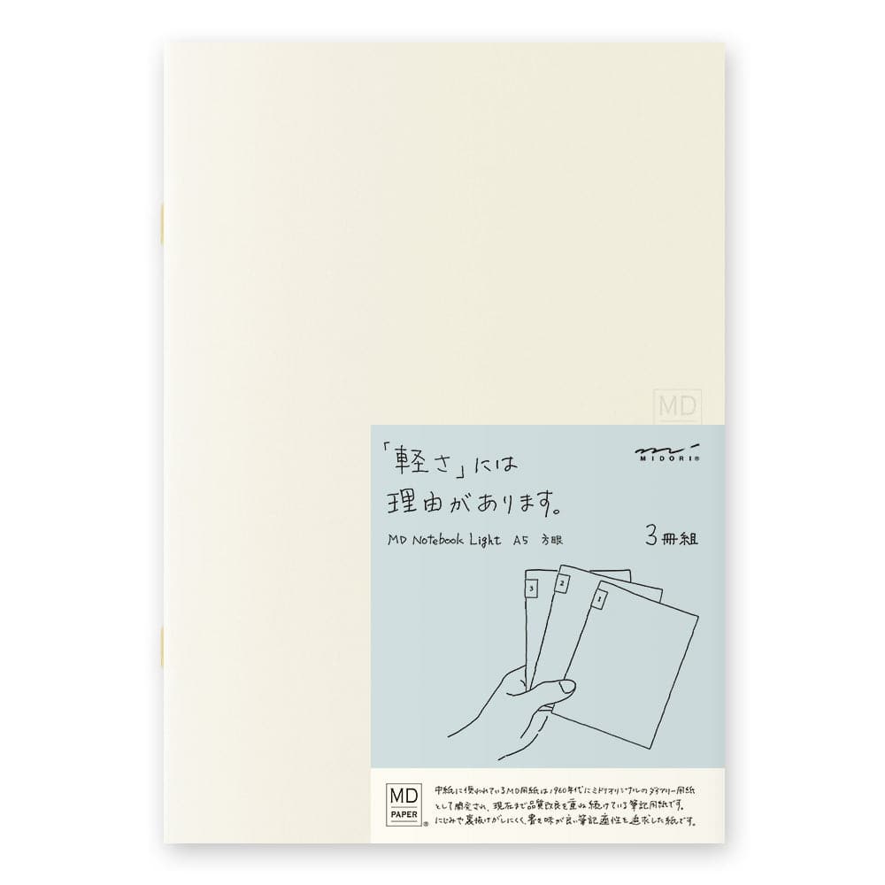 MIDORI MD Memo Block - Grid - Phidon Pens - View #10