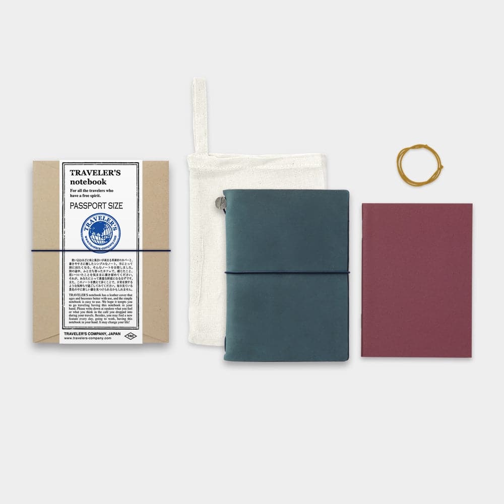 TRAVELER'S Passport Notebook - Blue - The Journal Shop