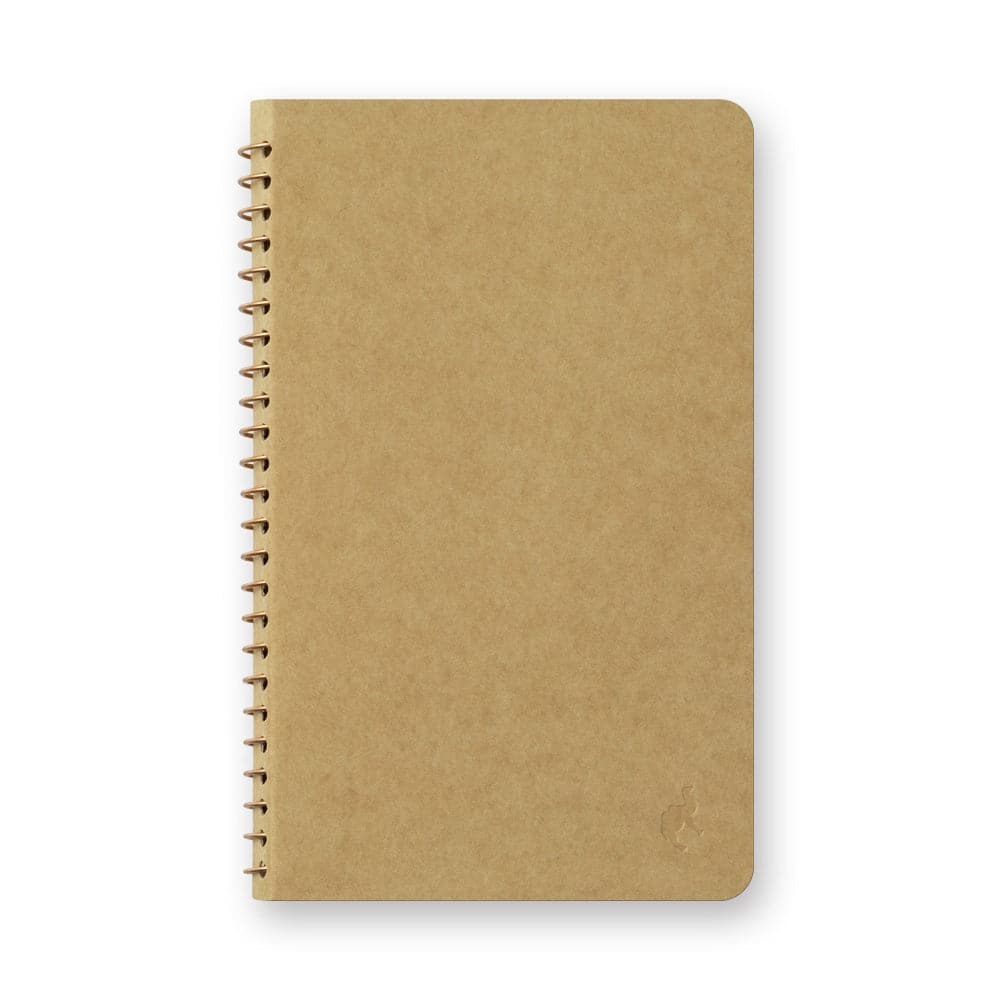 Traveler's Company Spiral Ring Notebook A6 Slim DW Kraft - The Journal Shop