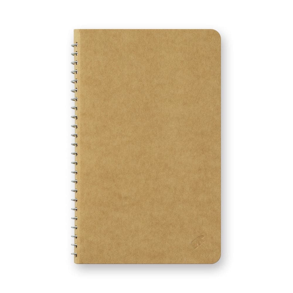 Traveler's Company Spiral Ring Notebook A6 Slim - MD White - The Journal Shop