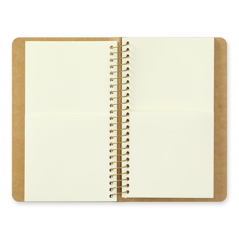 Traveler's Company Spiral Ring Notebook A6 Paper Pocket - The Journal Shop