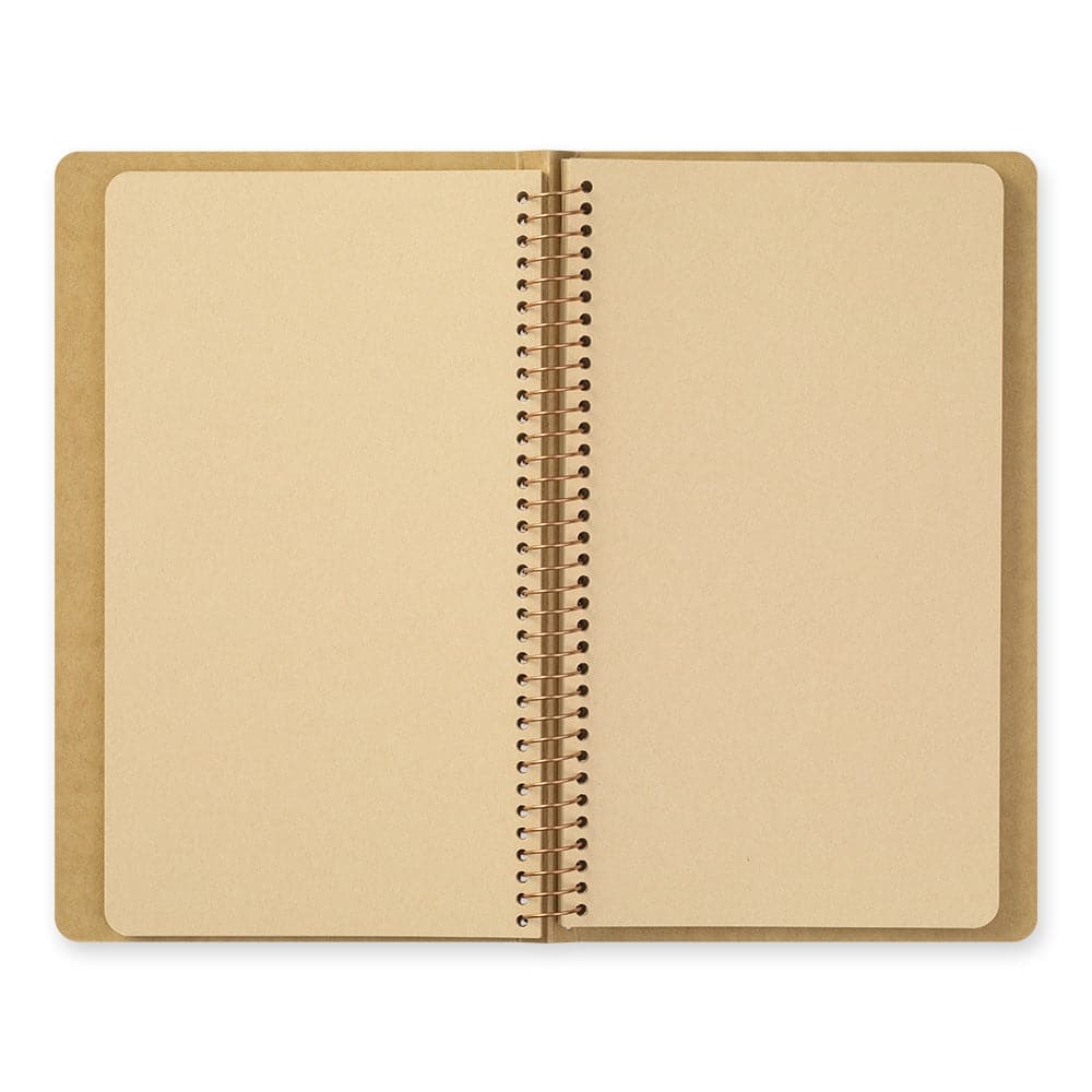 Traveler's Company Spiral Ring Notebook A5 DW Kraft - The Journal Shop