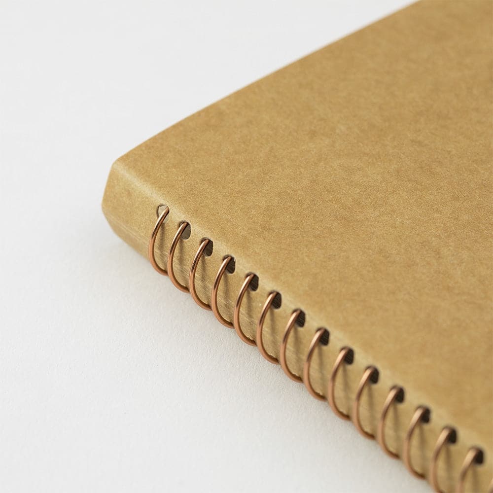 Traveler's Company Spiral Ring Notebook A5 DW Kraft - The Journal Shop
