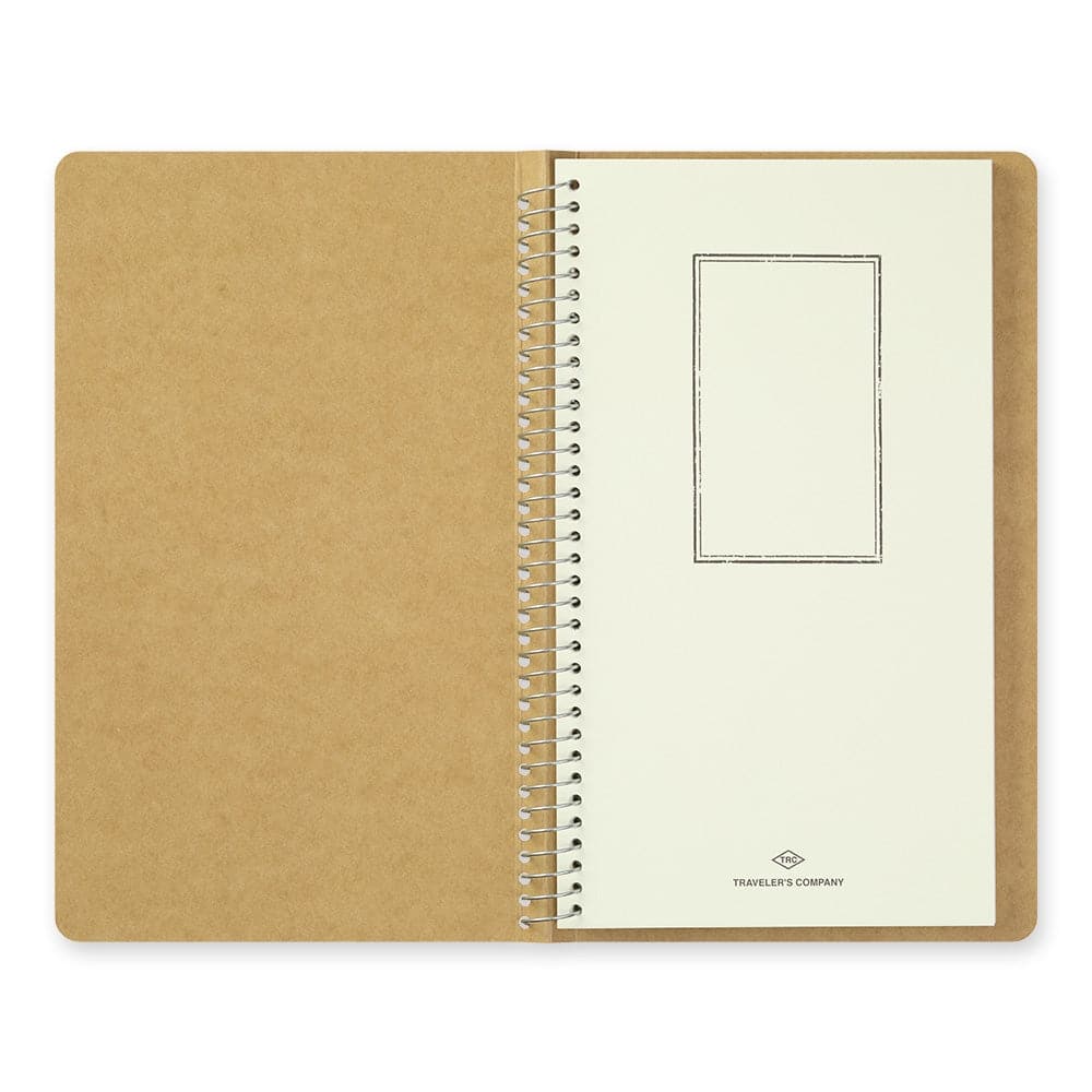 Traveler's Company Spiral Ring Notebook A5 Slim - Watercolour Paper - The Journal Shop