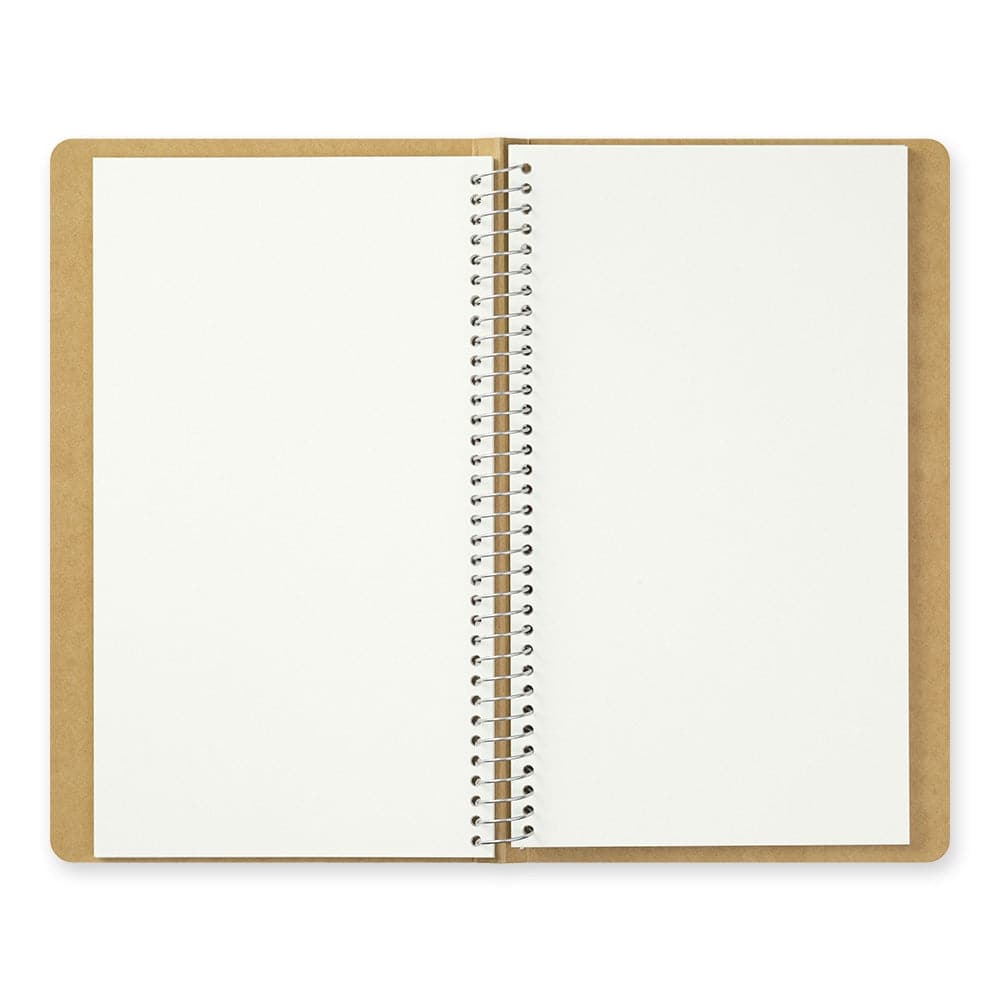 Traveler's Company Spiral Ring Notebook A5 Slim - Watercolour Paper - The Journal Shop