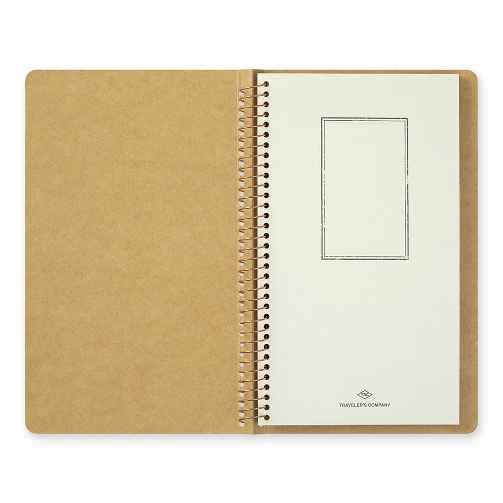 Traveler's Company Spiral Ring Notebook A5 Slim - Card File - The Journal Shop