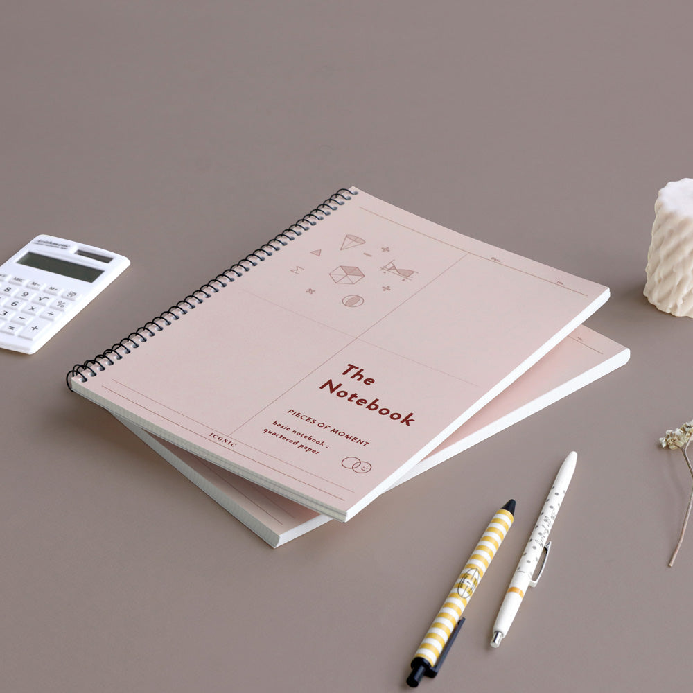 Iconic Basic Notebook [Quartered Paper] - The Journal Shop