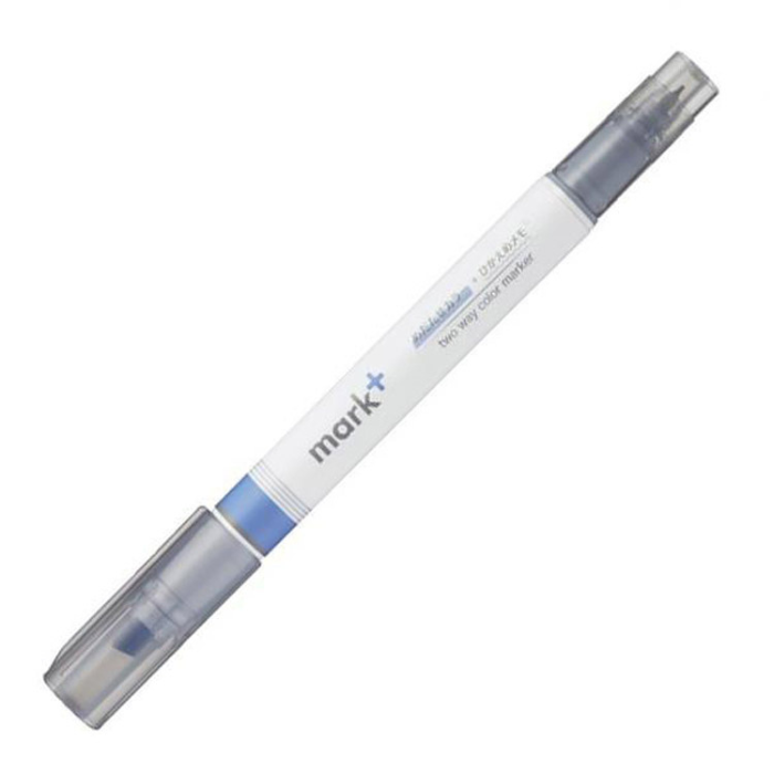 Kokuyo Mark+ 2 Way Colour Marker Pen [Grey Tip] - The Journal Shop