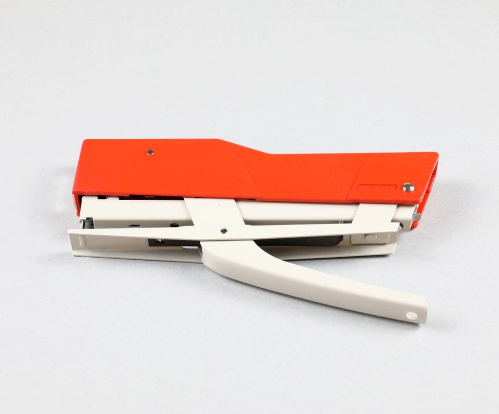 Zenith 590 Stapler | Red-Beige - The Journal Shop