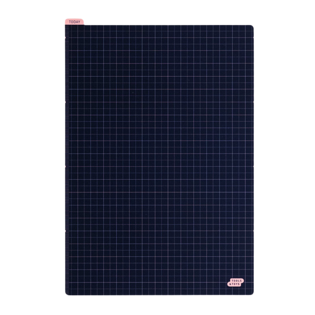 Hobonichi Pencil Board [Navy x Pink] - The Journal Shop