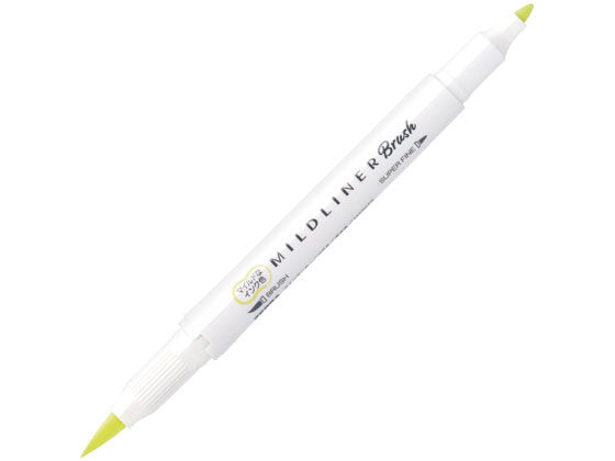 Zebra Mildliner Brush Pen Dual-Ended Highlighter - The Journal Shop