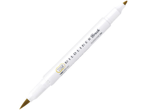 Zebra Mildliner Brush Pen Dual-Ended Highlighter - The Journal Shop