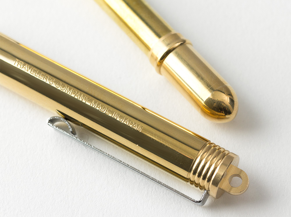 Traveler's Company BRASS Fountain Pen - The Journal Shop