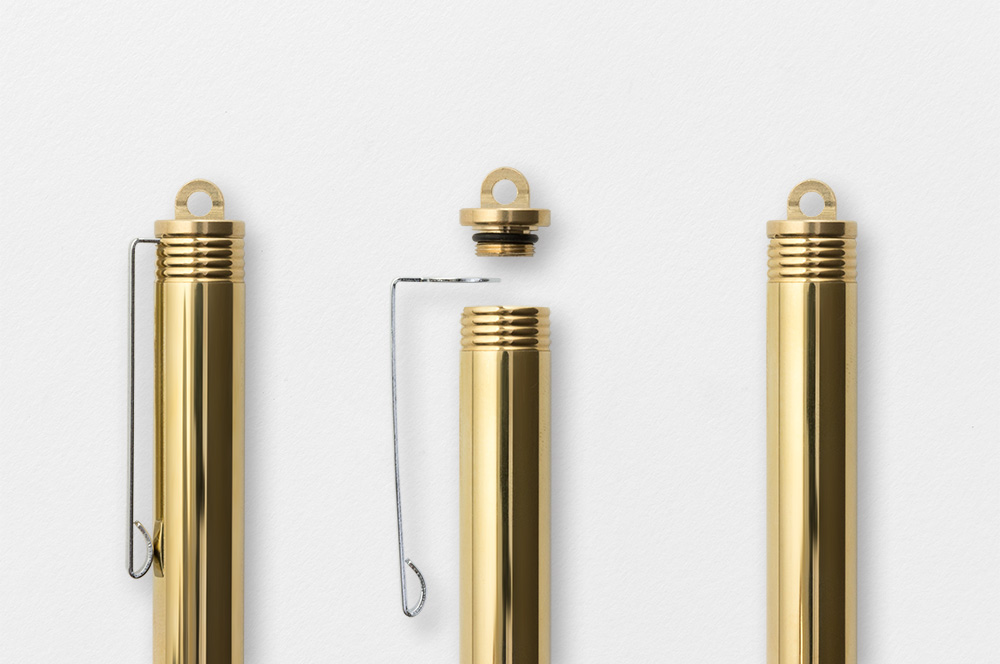 Traveler's Company BRASS Fountain Pen - The Journal Shop