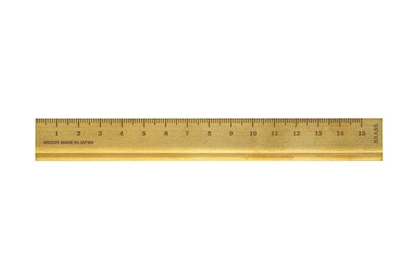 Traveler's Company BRASS Ruler