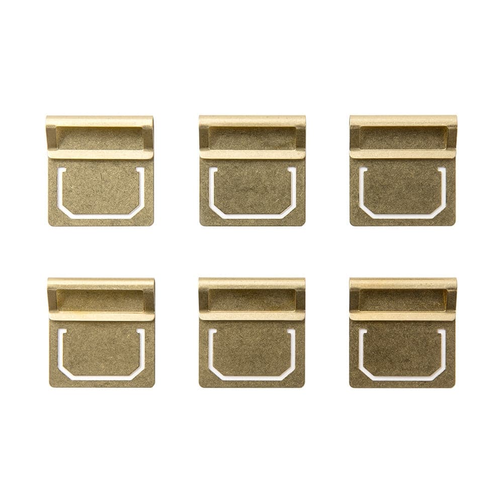 Traveler's Company BRASS Index Clips - The Journal Shop