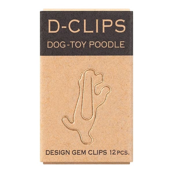 Midori D-Clips Mini - Dog Toy Poodle - The Journal Shop