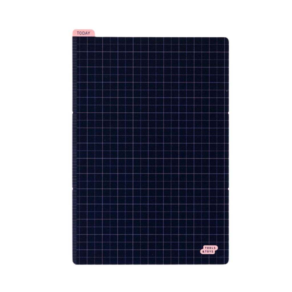Hobonichi Pencil Board [Navy x Pink] - The Journal Shop
