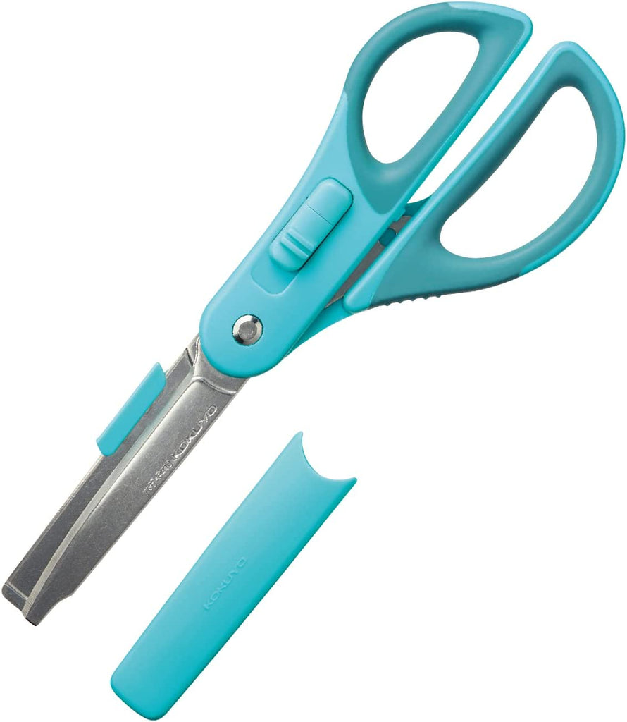 Kokuyo Hakoake 2Way Scissors + Cutter - The Journal Shop