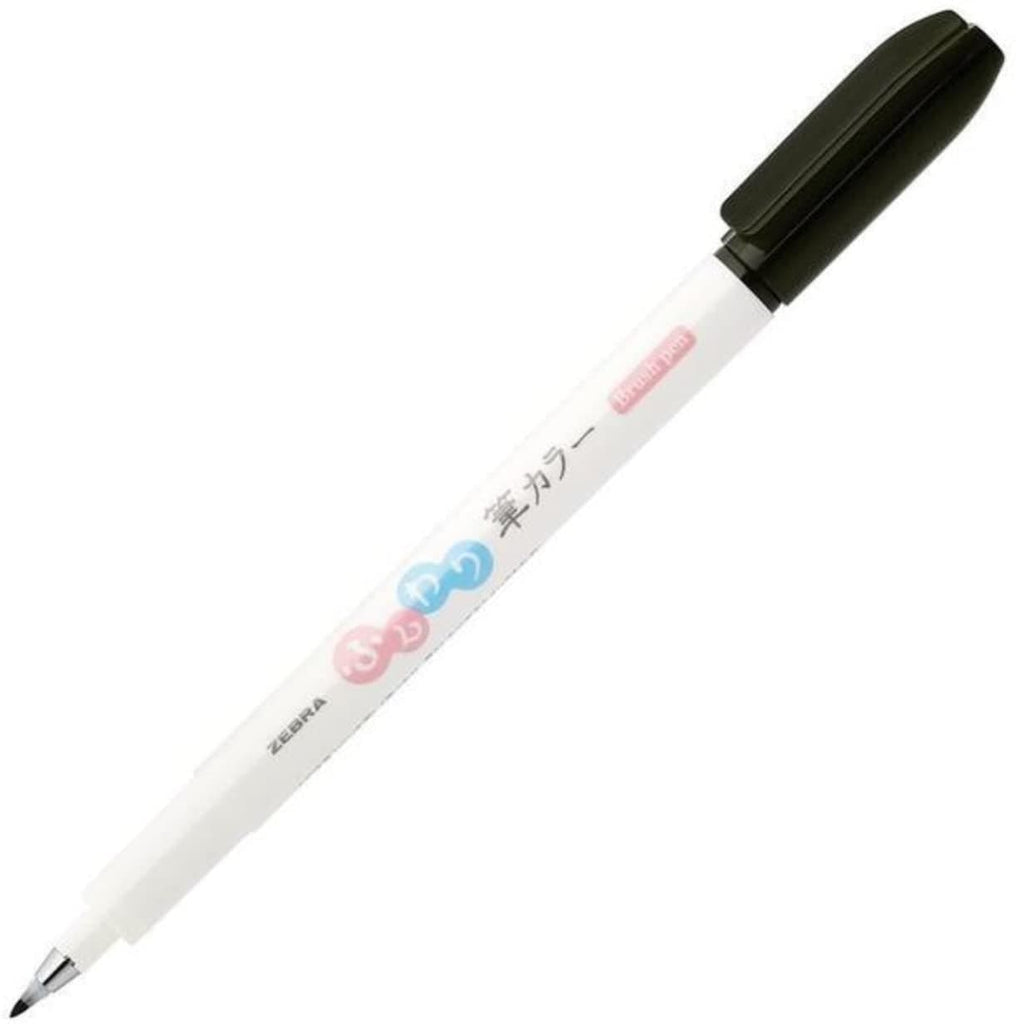 Zebra Funwari Fude Color Brush Sign Pen - The Journal Shop