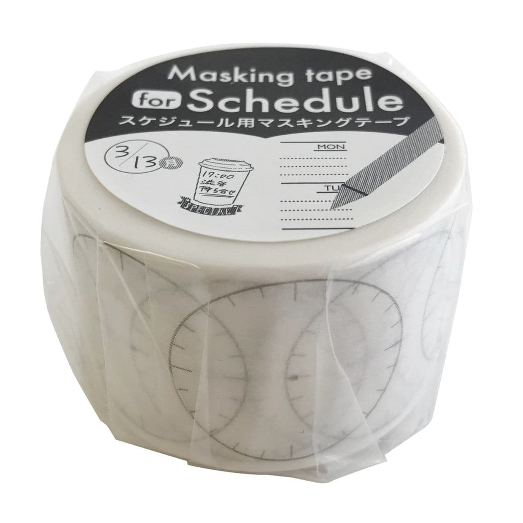 Planner Masking Tape - Clock - The Journal Shop