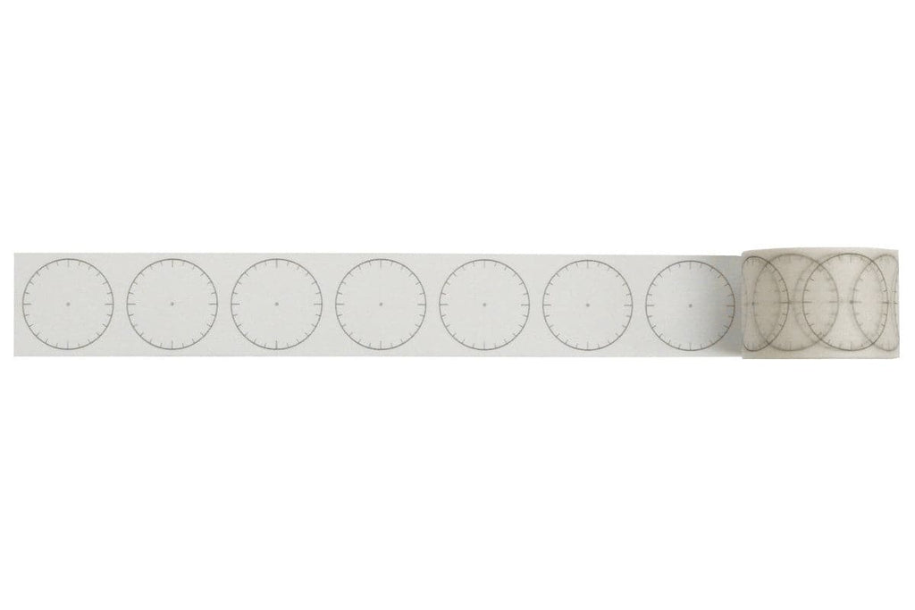 Planner Masking Tape - Clock - The Journal Shop