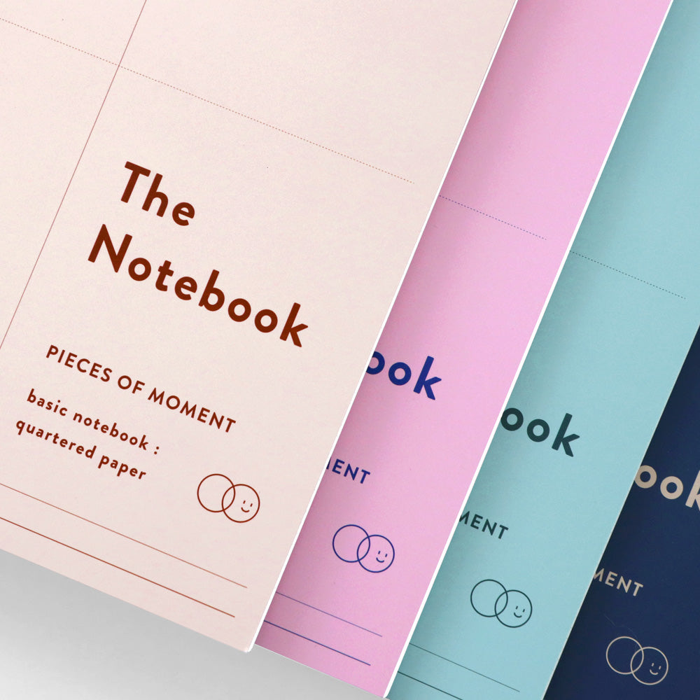 Iconic Basic Notebook [Quartered Paper] - The Journal Shop