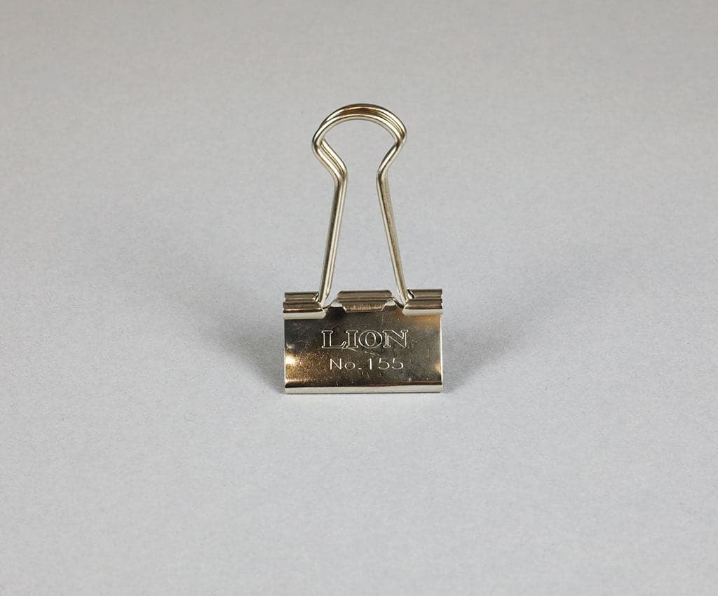 Lion Binder Clips No.155N - Box of 10 - The Journal Shop