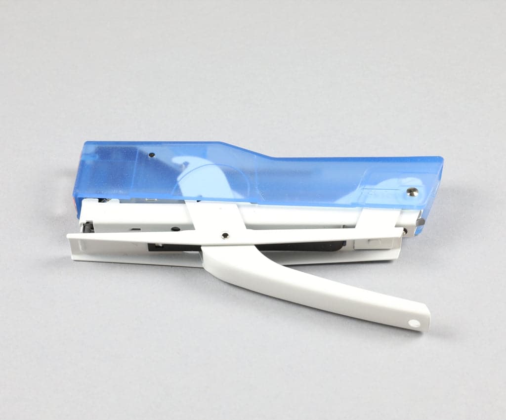 Zenith 590 FUN Stapler | Transparent Blue - The Journal Shop