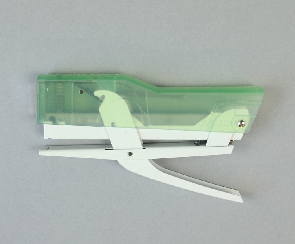 Zenith 590 FUN Stapler | Transparent Green - The Journal Shop