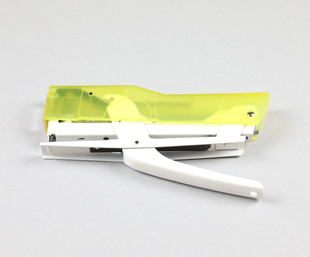 Zenith 590 FUN Stapler | Transparent Yellow - The Journal Shop