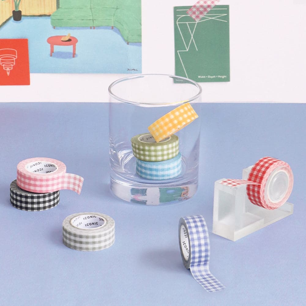 Iconic Masking Tape Gingham - The Journal Shop