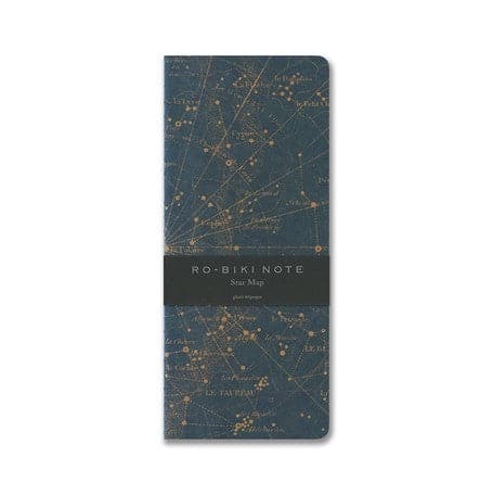 Yamamoto Paper RO-BIKI NOTE Star Map Plain Notebook - The Journal Shop