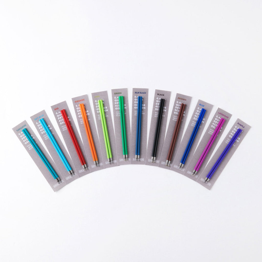 Livework LIFE & PIECES 4 Color Gel Pen - REFILL - The Journal Shop