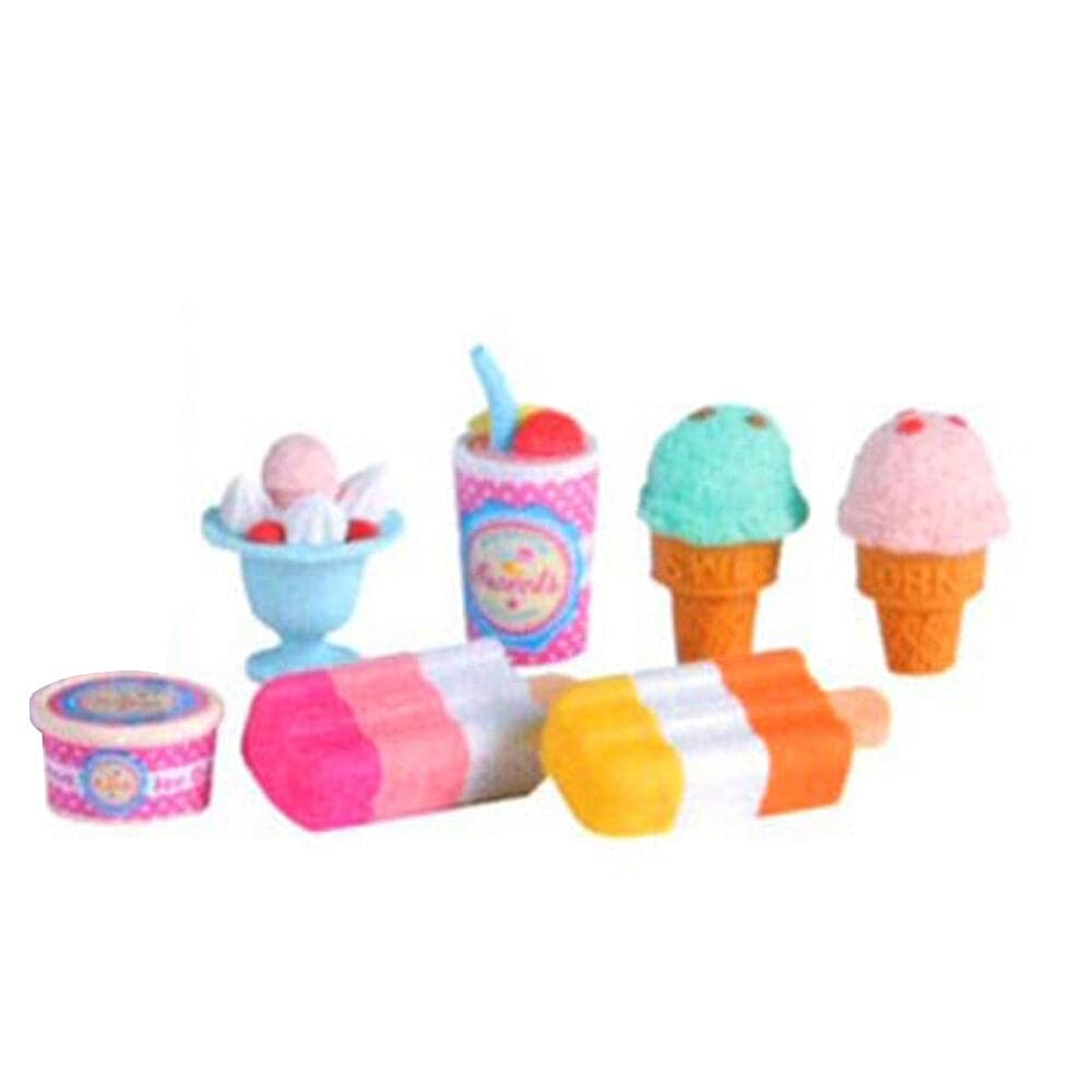 Iwako Puzzle Ice Cream Eraser Set - The Journal Shop