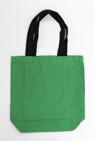 Shiba Cotton Bag - Trio Green (A4) - The Journal Shop
