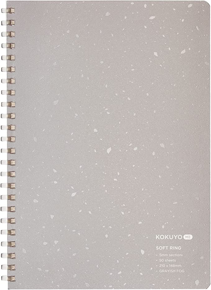 KOKUYO ME Soft Ring Notebook A5 [5mm Grid] - The Journal Shop