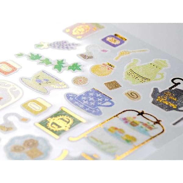 Midori Sticker 2372 Marché Tea - The Journal Shop