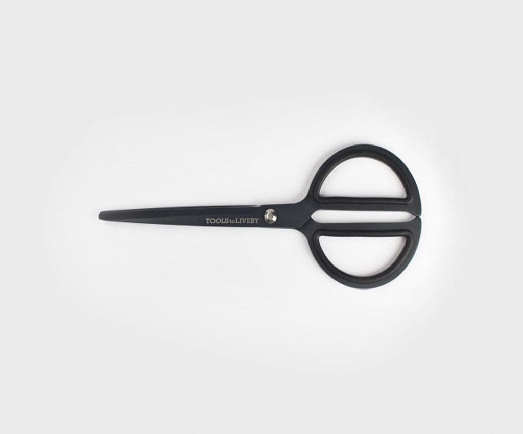 Tools to Live By -- Scissors 8" -- Black - The Journal Shop