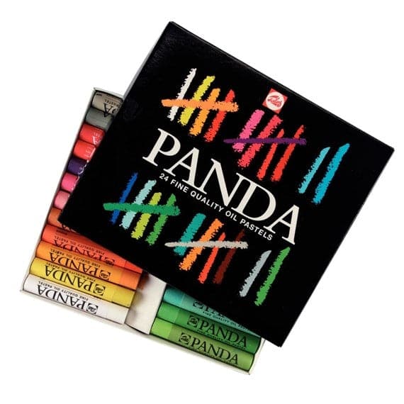 Talens Panda Oil Pastel Set | 24 colours - The Journal Shop