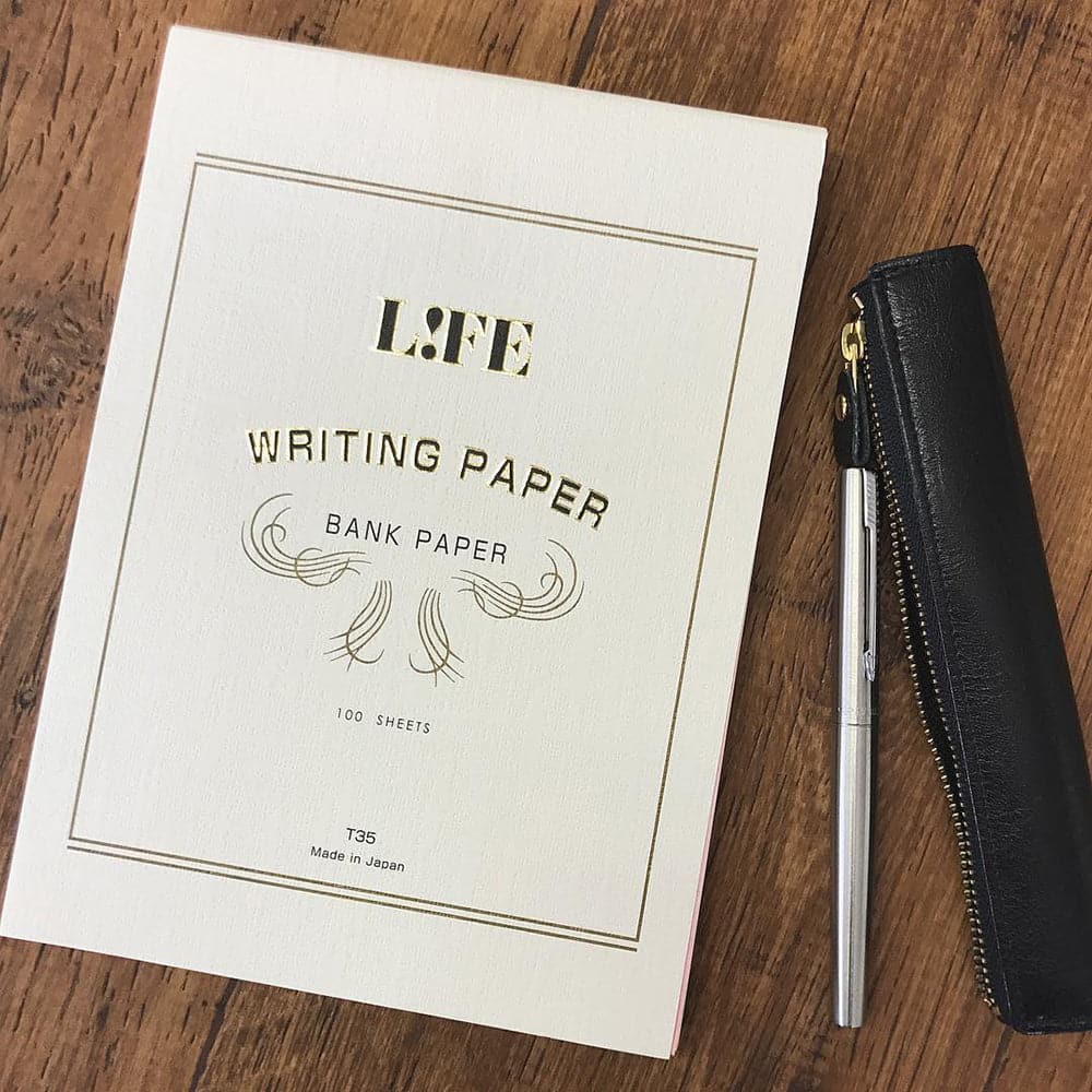 Life Bank Writing Paper (100 sheets) - Large - The Journal Shop