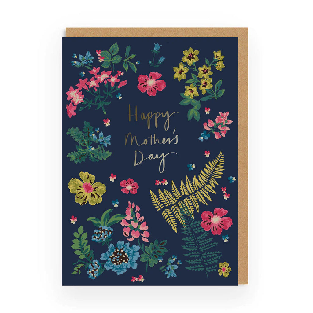 Ohh Deer Twilight Garden Greeting Card - The Journal Shop
