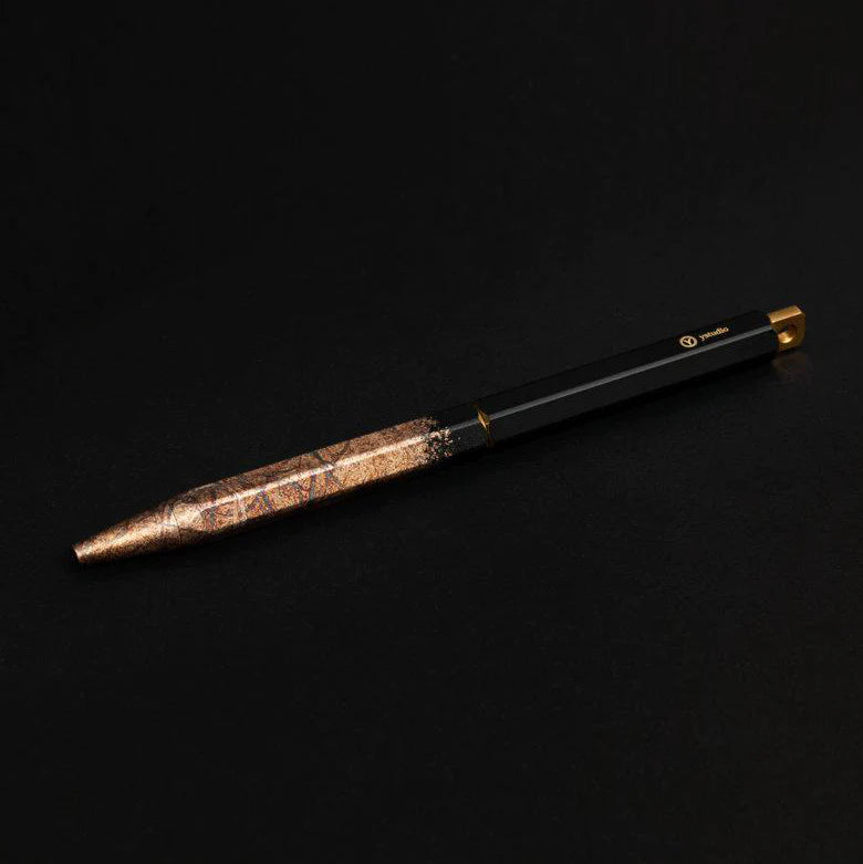 Ystudio Classic Renaissance YAKIHAKU Portable Ballpoint Pen - The Journal Shop