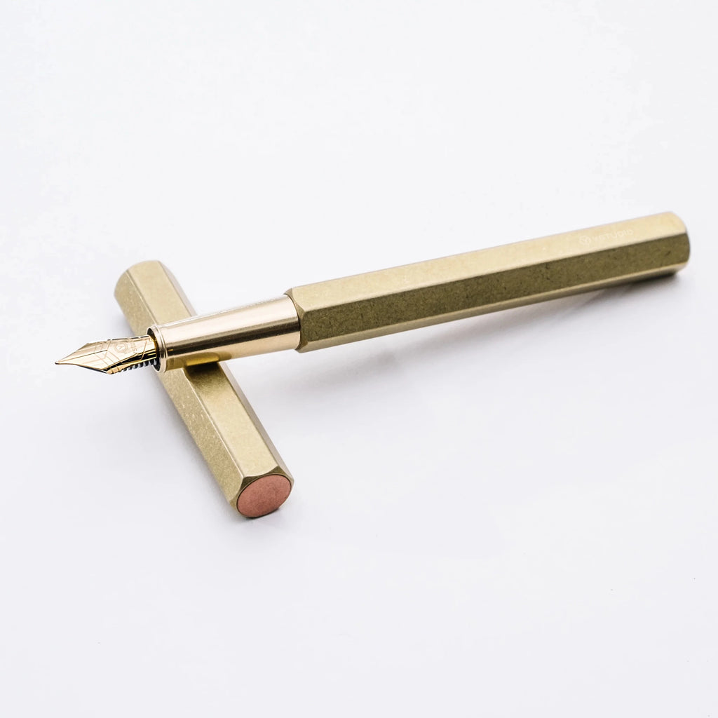 ystudio Classic Fountain Pen [Brass] - The Journal Shop