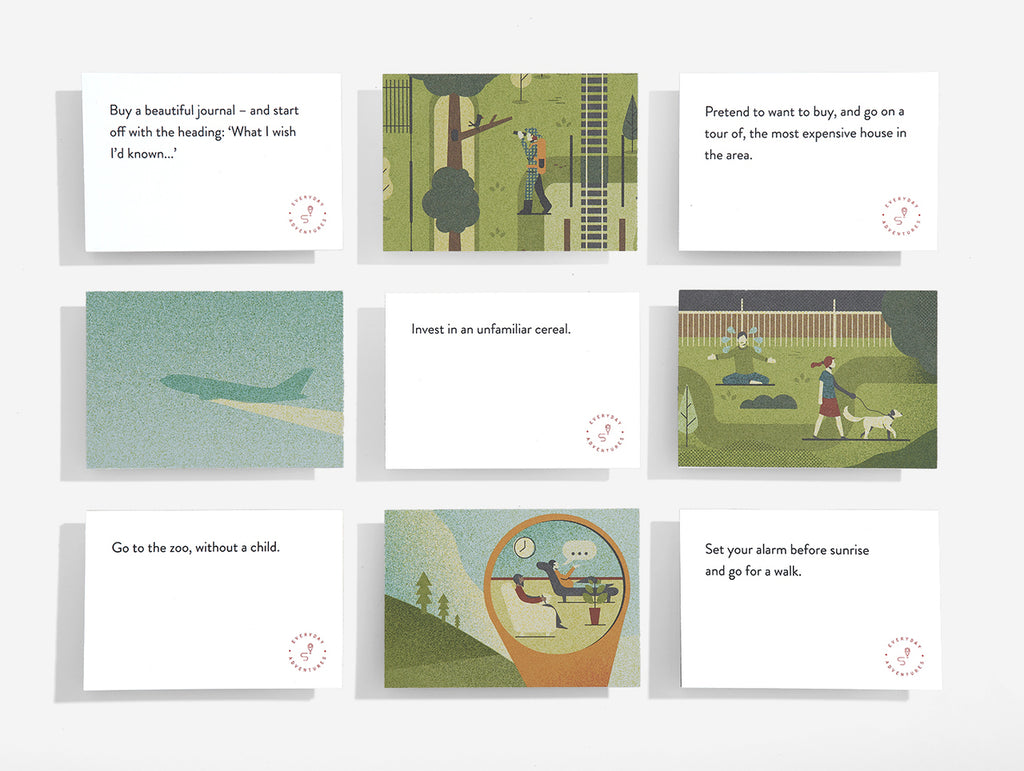 The School of Life 'Everyday Adventures' Suggestion Cards - The Journal Shop