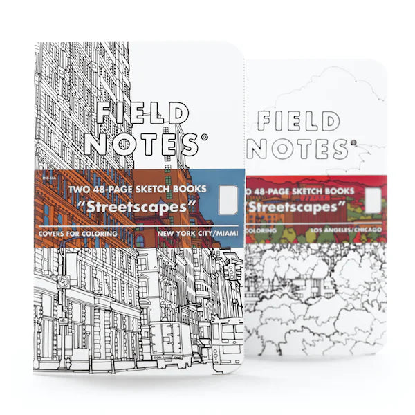 Field Notes Spring 2023 Quarterly Edition Streetscapes Sketch book - The Journal Shop